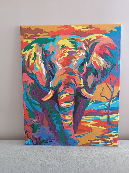 Картина рисувана по номера