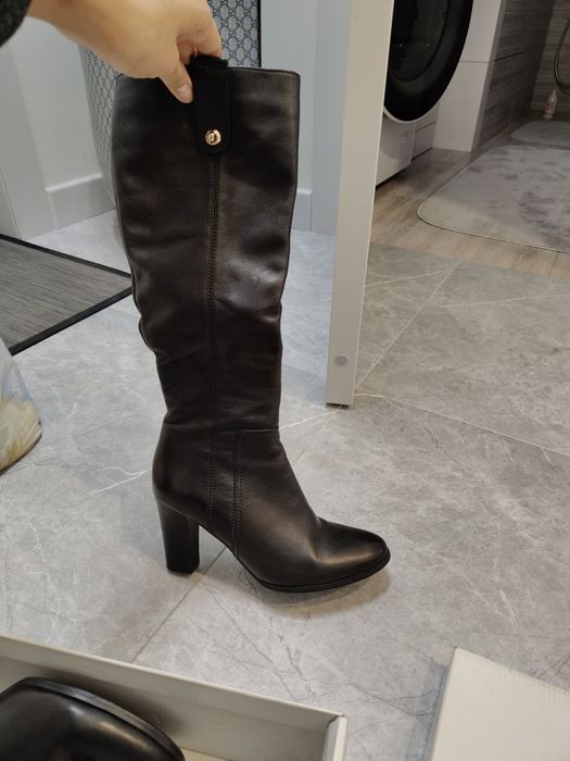 Продам сапоги, Турция,кожа, 37р