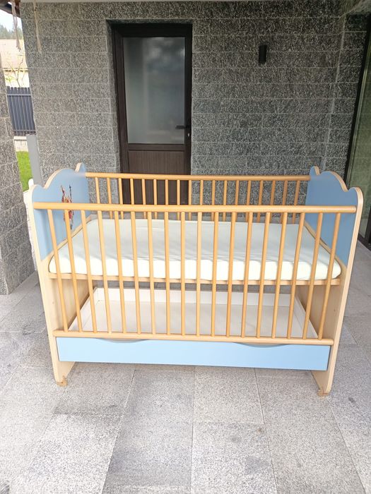 Pătuț cu saltea 120X60