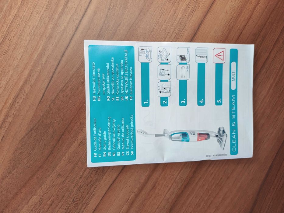 Прахосмукачка Rowenta clean & steam multi