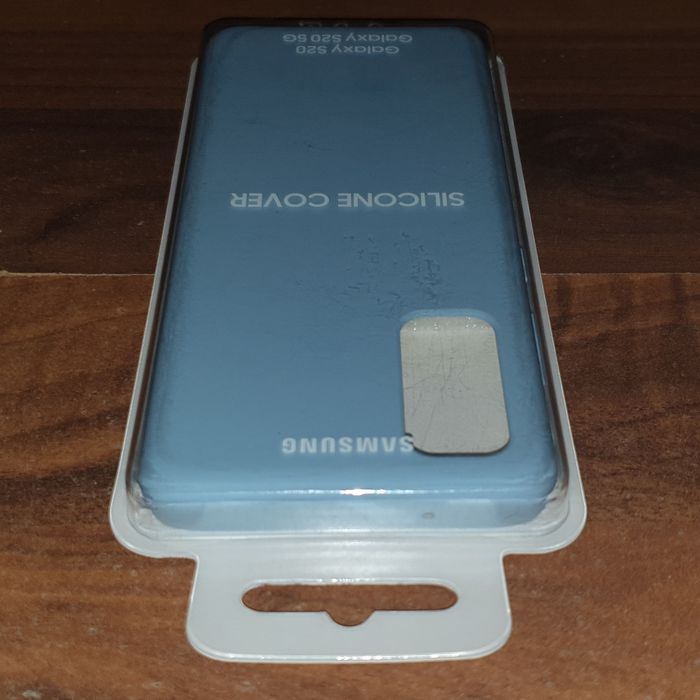 Husa silicon originala Samsung Silicone Cover S20 G980 S20 5G G981
