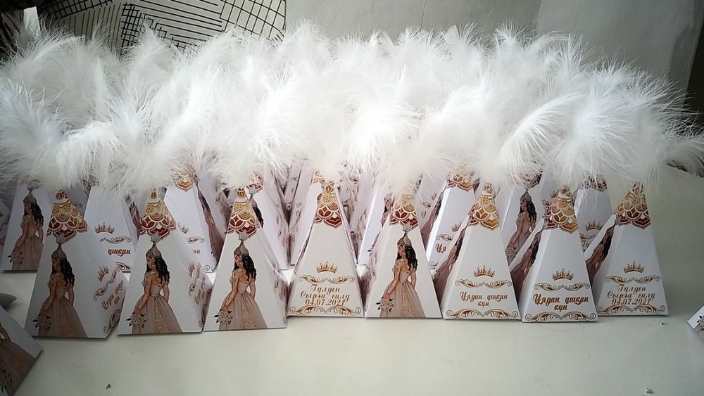 Тойбастар бонбоньерки