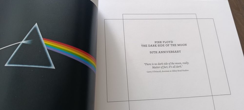 Юбилейнo издание 50та год. " The dark side of the moon"  Pink Floyd