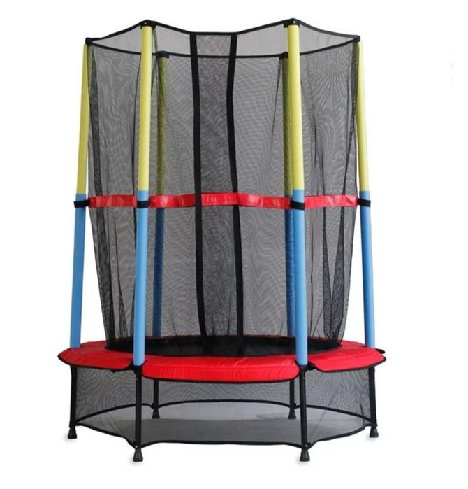 Детски батут батути тръмплин с предпазна мрежа
