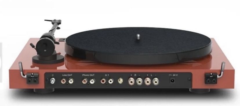 Виниловый проигрыватель Pro-Ject JUKEBOX E1 RED OM5E