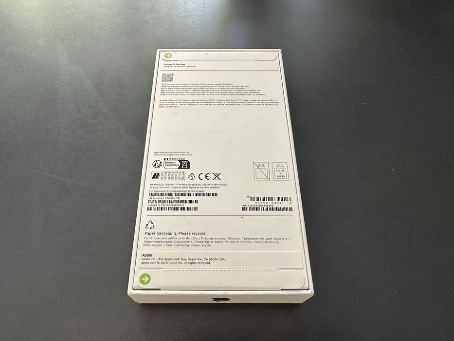 Apple iPhone 17 Pro Max 256GB-НОВ