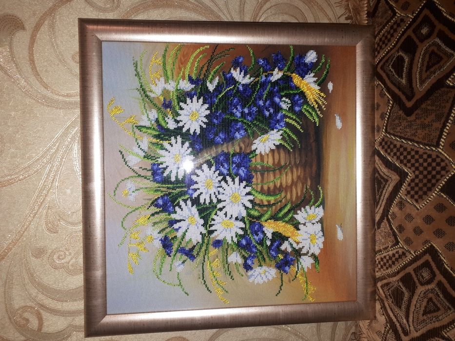 Картины из бисера