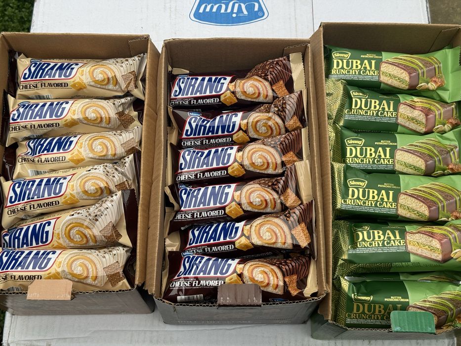 Шоколад Dubai и Sirang