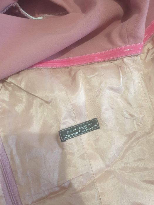 Rochie nunta roz pudrat/nude facuta la comanda