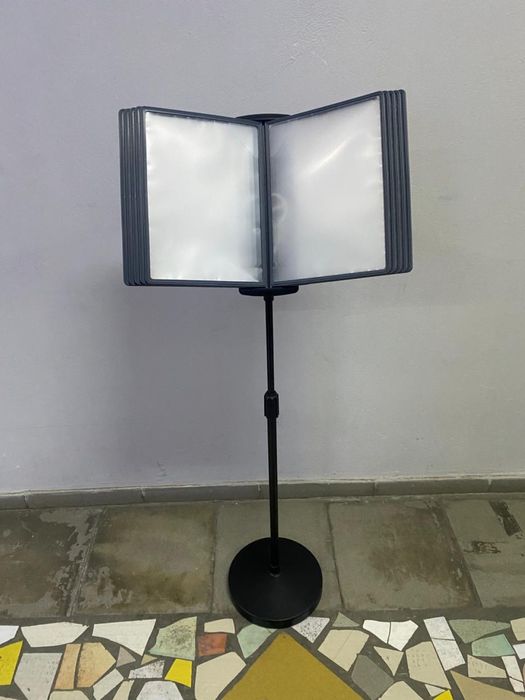 Меню холдер-книжка напольная