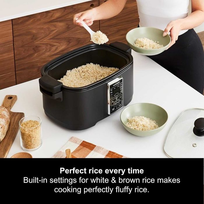 Мултифункционален мултикукър Morphy Richards 10 в 1,6,5 л,1350 W,черен