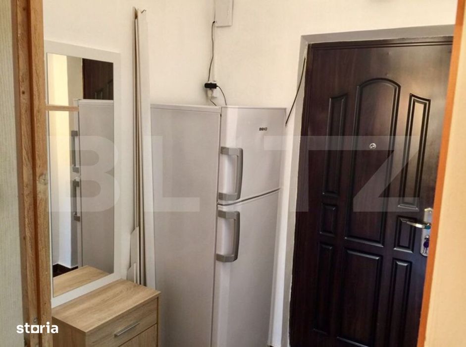 Garsoniera mobilata/utilata, 30.60 mp, zona Brazda lui Novac