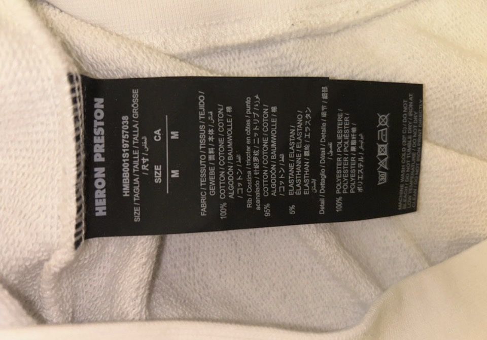 Hanorac Heron Preston