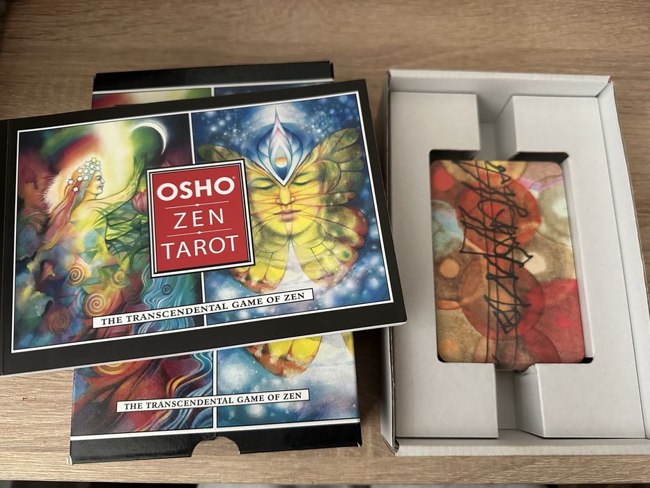 Ангелско таро с книга OSHO ZEN TAROT Таро карто LIGHT AND SHADOW