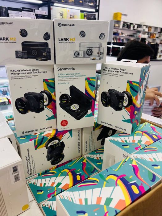 Петличный микрафон Saramonic U2 mikrafon petlichka Lark M2 hollyland