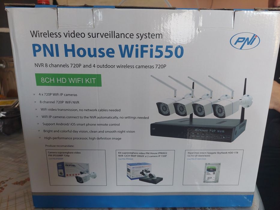 Kit camere supraveghere PNI House WiFi550