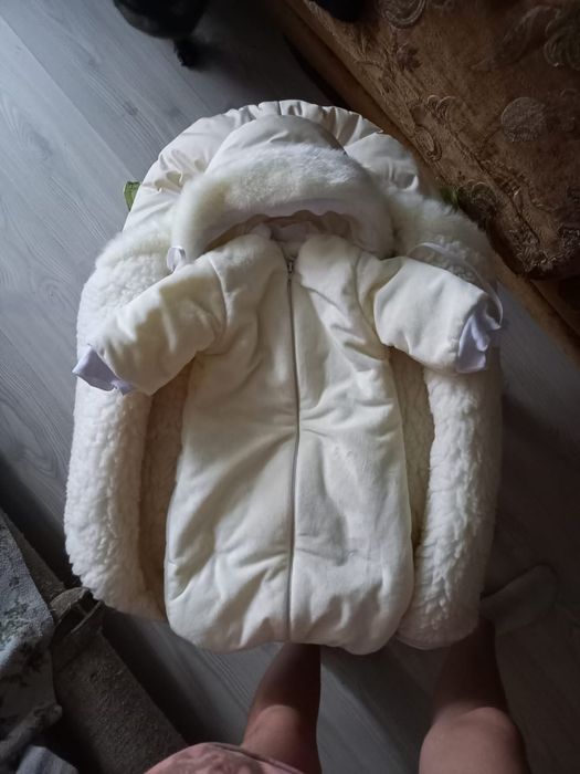 Детский конверт на выписку