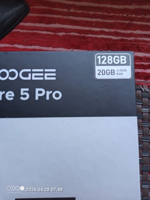 Vând telefon DOOGEE Fiere 5 Pro