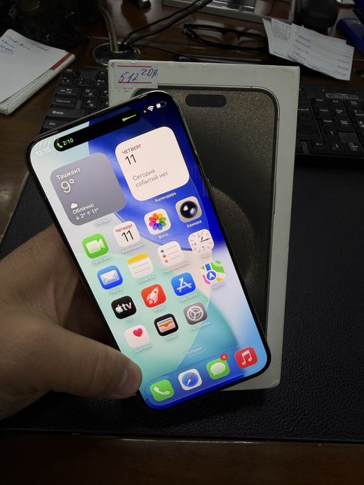 iphone 15 pro max 512 gb ideal 1 qol tutlgan