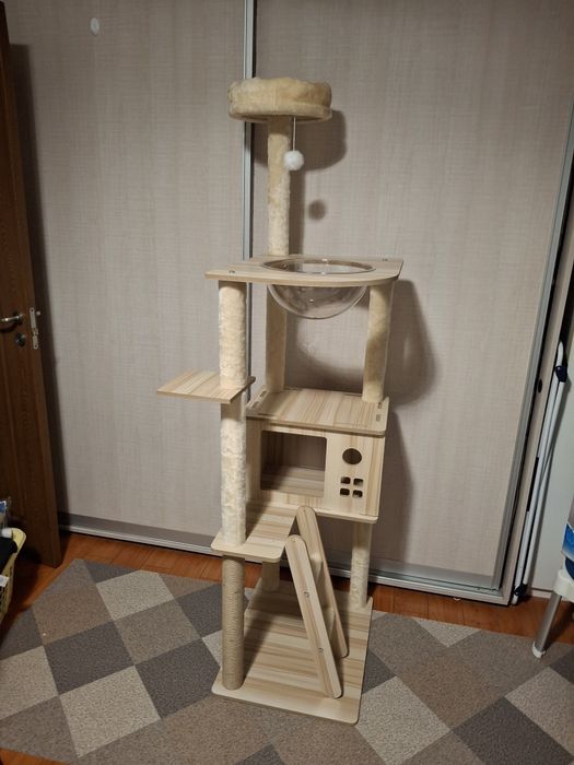 Loc de joaca  pentru pisici nou 175x58x45