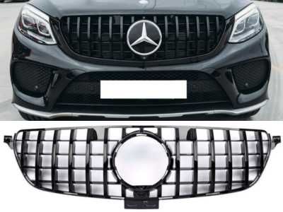 GT / Panamericana Решетка Mercedes GLE W166 C292 Coupe (2015–2019) – Черен Гланц НА СКЛАД!!!