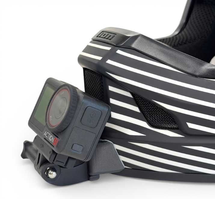 3D Принтирана Стойка за Каска за Екшън Камера (GoPro) / Chin Mount – PCTG & 3M