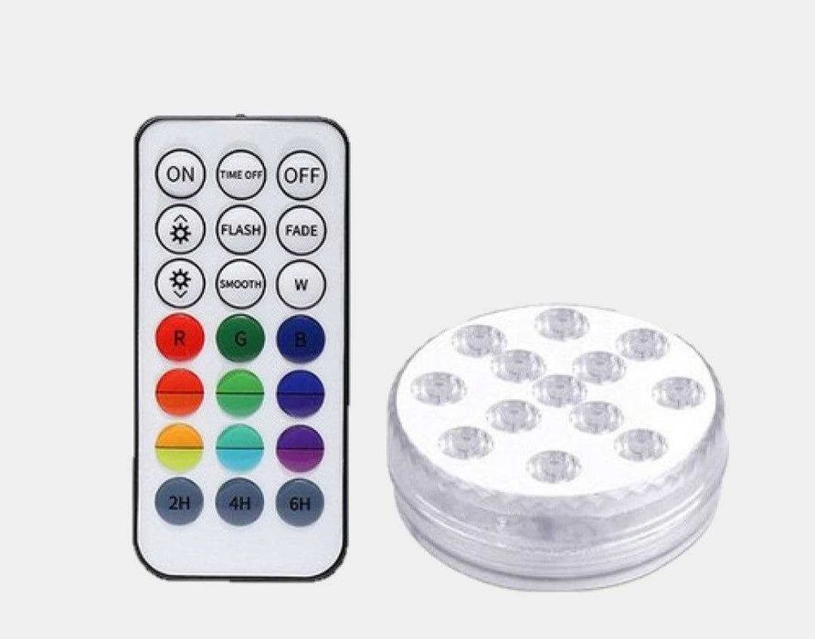 В наличии LED подводный цветодионый с пультом упровлением читайте ниже