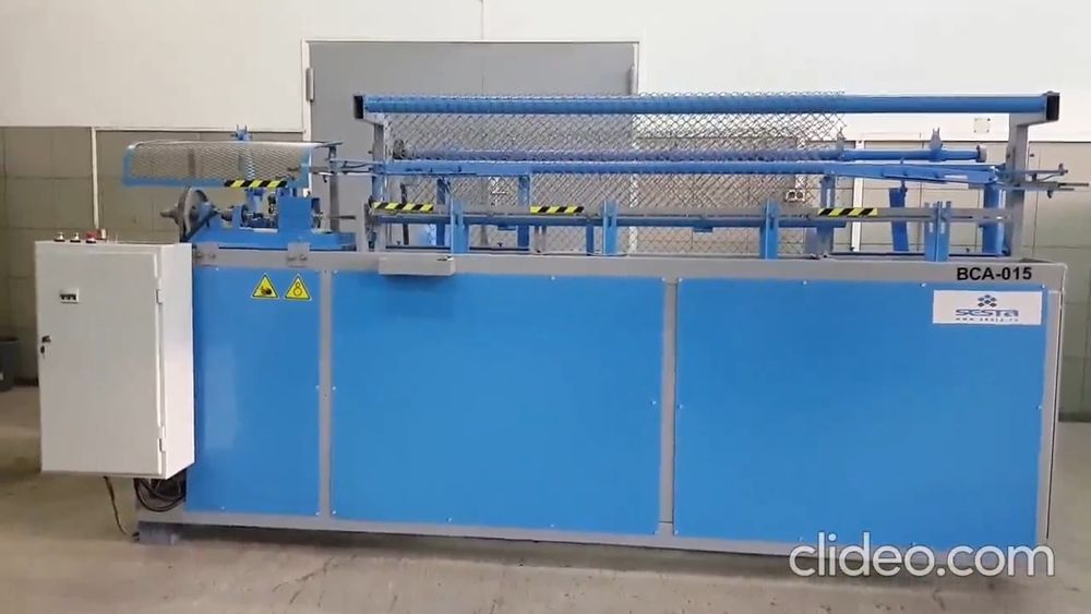 Станок для производства сетки рябицы