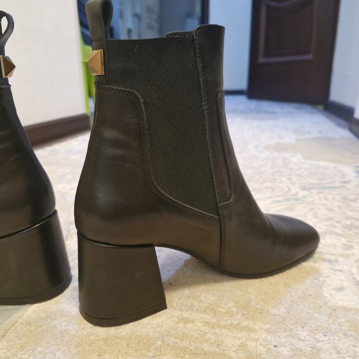 Полусапожки кожанные