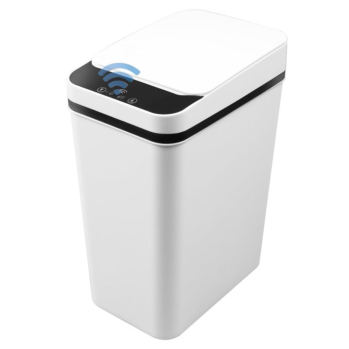 Смарт кош за боклук 12L с безконтактен сензор – Хигиеничен и стилен