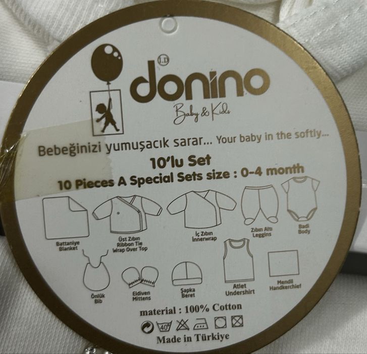 Set 10 piese  nou nascuti