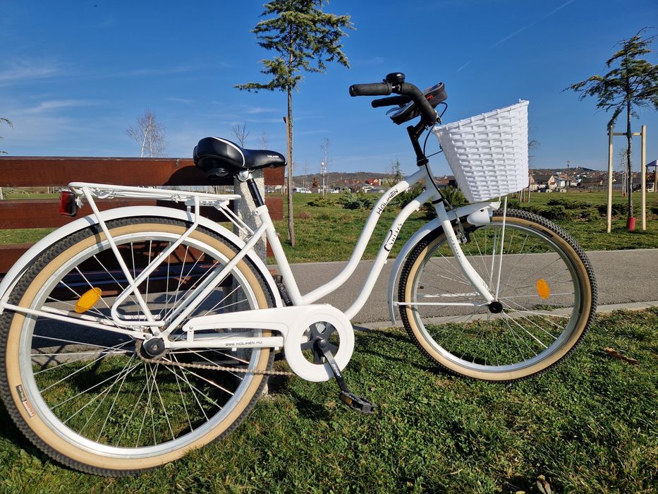 Bicicletă oraș Koliken Cruiser 26" cu coș – stare foarte bună