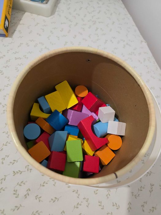 Като нов дървен конструктор 100 части