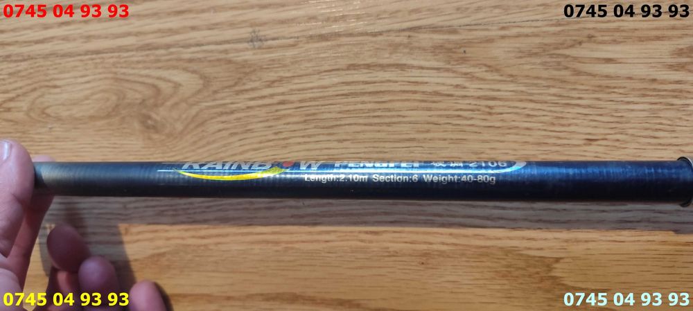 lanseta telescopica rainbow 2.1m 6 elementi