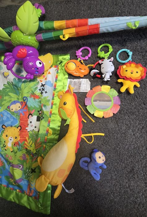 Активна гимнастика Fischer Price Rainforest Джунгла  Музикална