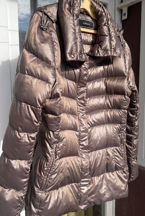 Зимно олекотено яке Carla F с естествен пух