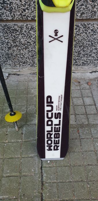 Ски "Head world cup rebels" 175 + щеки