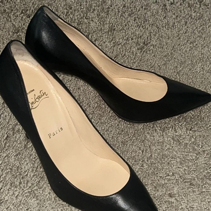Christian Louboutin so kate, 8cm ток, 38 номер, овча кожа