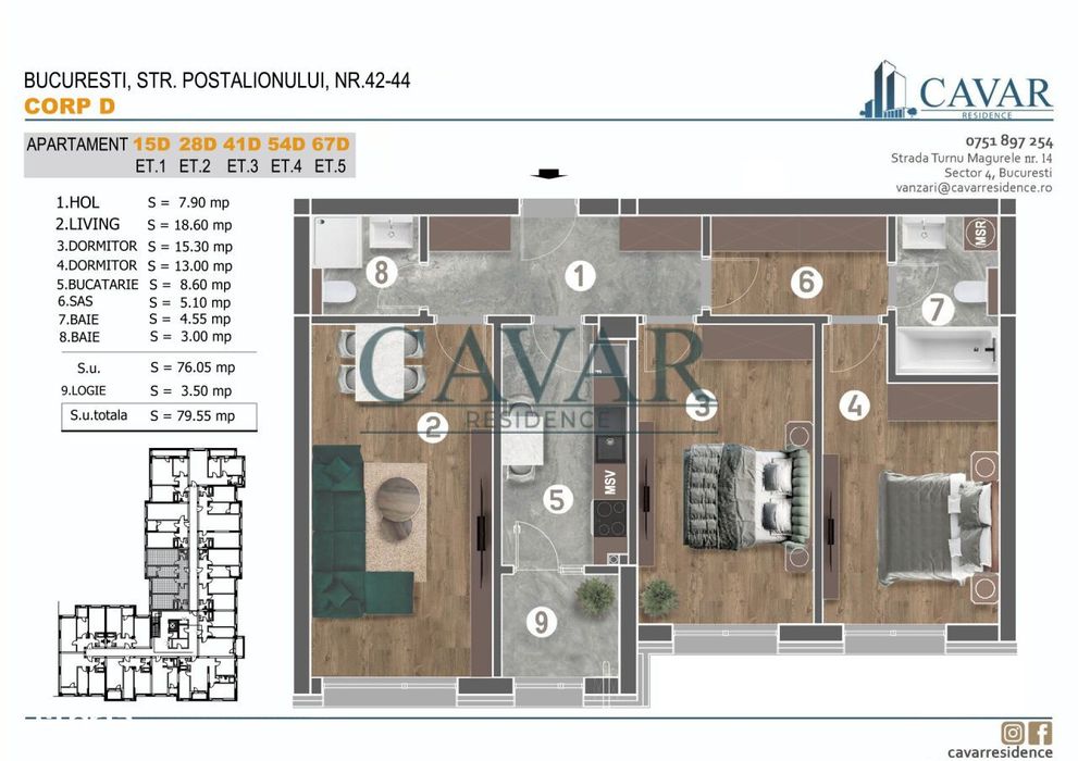 Alege Inteligent, alege Cavar Residence
