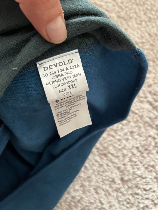 Devold Nibba Pro Merino Vest -оригинален мъжки елек/грейка