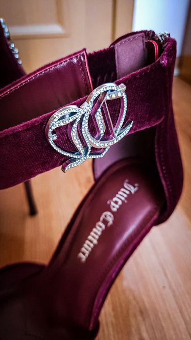 Нови дамски обувки Juicy Couture бордо, номер 40, стелка 25.5 см