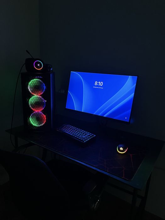мощный игровой компьютер, 240hz монитор, польный комплект