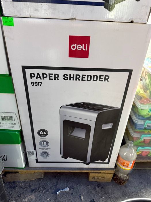 Shreder dona va optom bor har xil razmerlarda