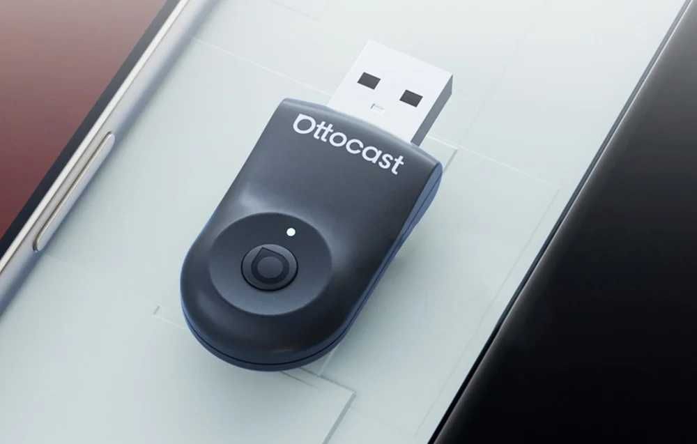 Adaptor wireless Auto 2 in 1 Ottocast MINI CarPlay Android/iOS