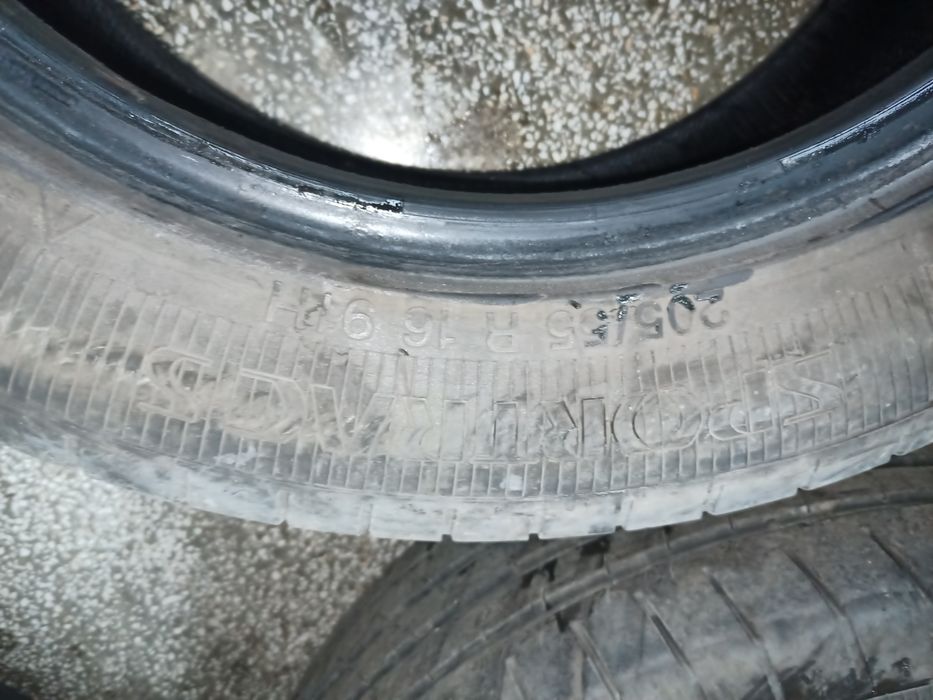 3 летни гуми Vredestein Sportrac 5 205/55/16 цената е за трите