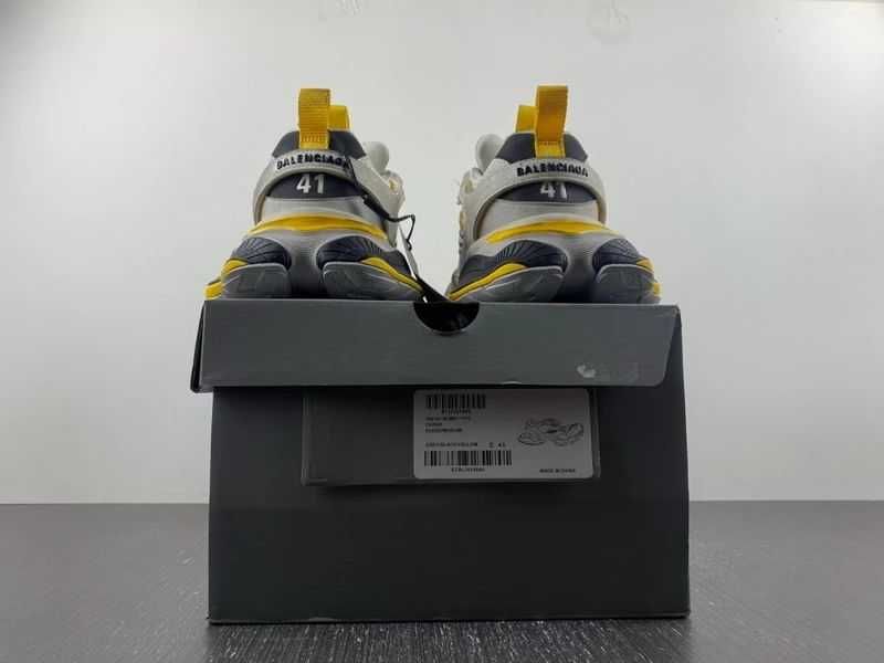 Balenciaga Cargo Sneaker Grey Black Yellow Black/Dark Grey