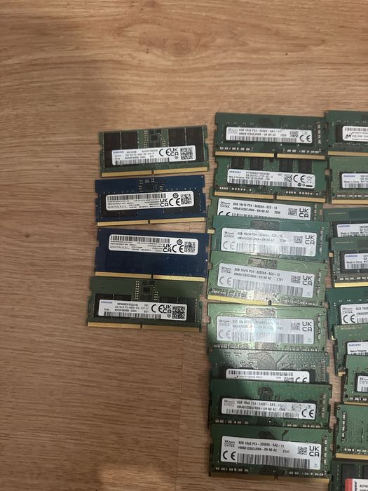 Memorie laptop  sodim ddr 4 8 gb samsung , hynix,kingston ,etc