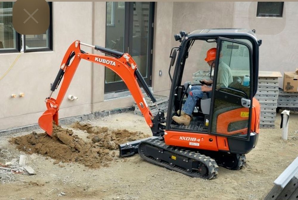 Услуги мини экскаватора