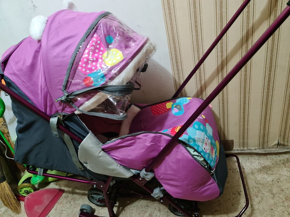 Продаю санки коляску