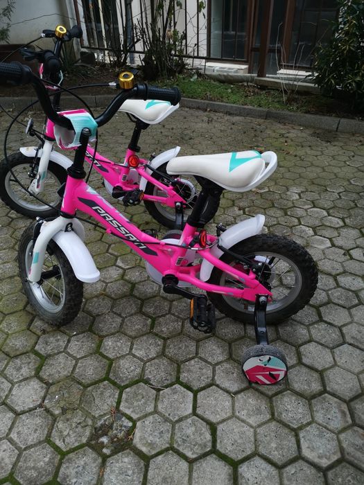 Детско колело розово